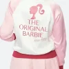 Unique X Barbie Vintage Varsity Jacket Back Image