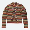 Wednesday S02 Janet Ottinger Striped Cardigan Front Image